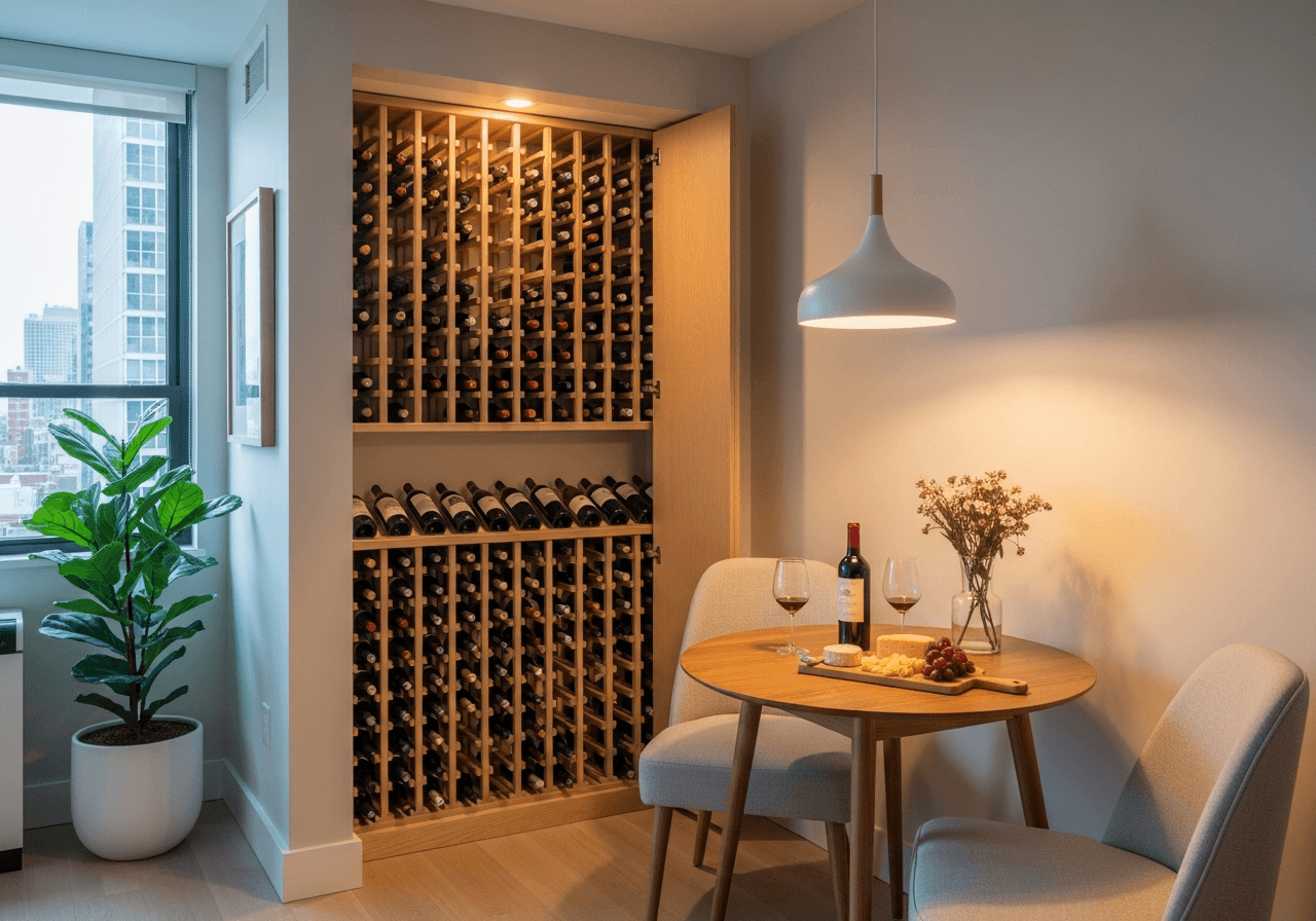 Designing Wine Storage in an Apartment