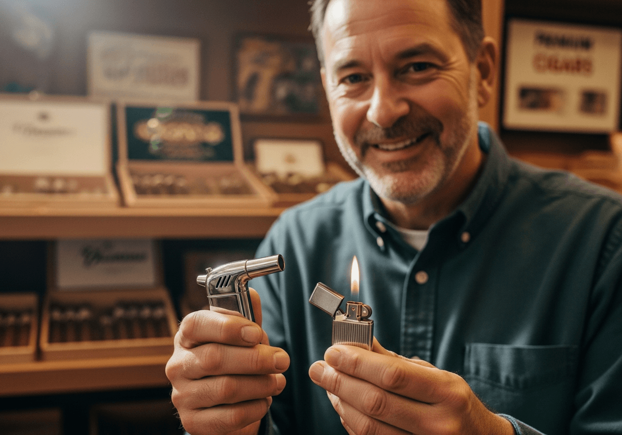 What Lighter to Use for Cigars: A Tampa Shopkeeper's Take