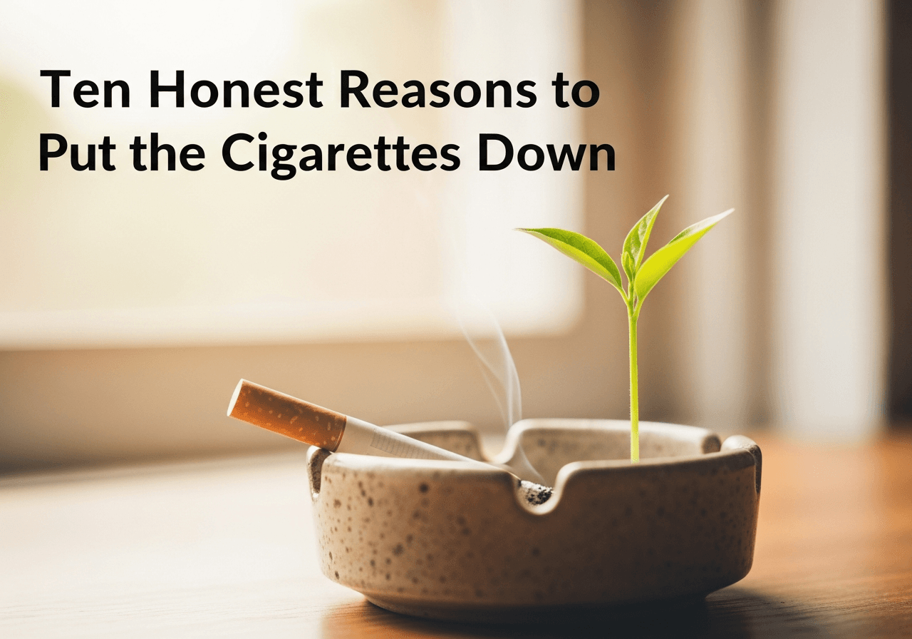 Ten Honest Reasons to Put the Cigarettes Down