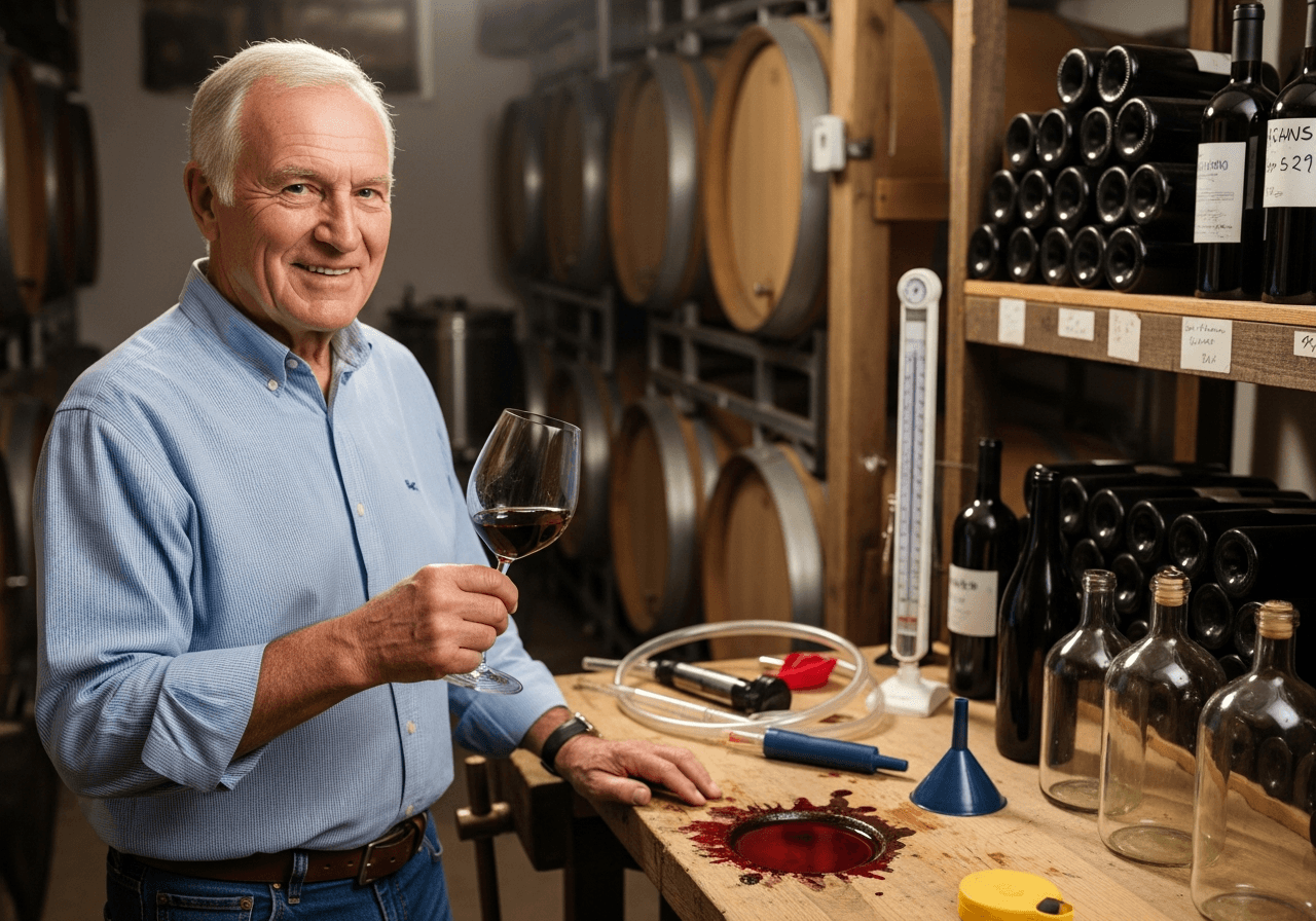 How to Make Wine: A Retired Importer's Walk Through the Process