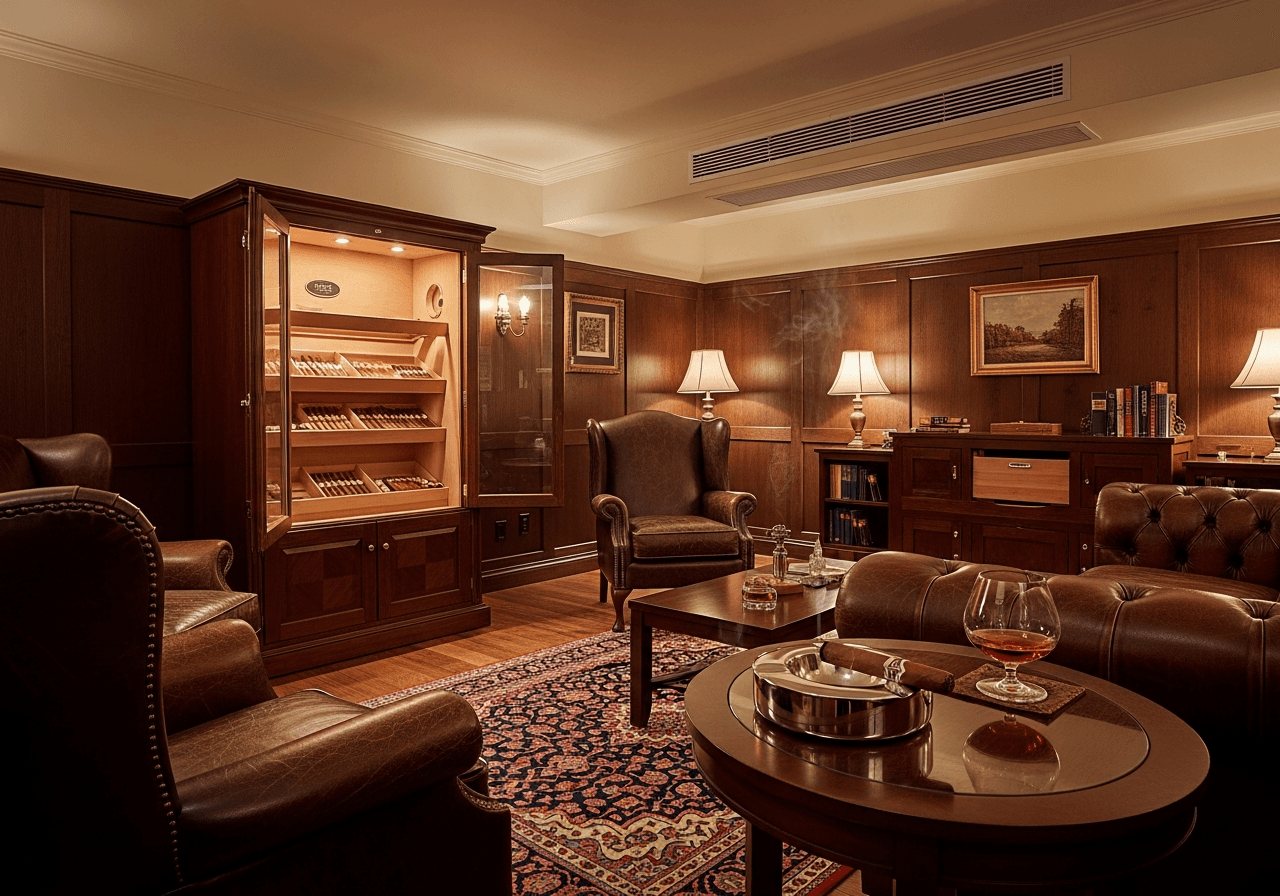 How to Design a Cigar Room That Actually Smokes Right