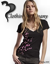 Image of organic tee shirts from 3 Clothing Company - Fashion T-shirts catalog