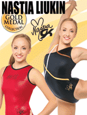 Image of gymnastics leotards from GK Elite Gymnastic Leotards catalog