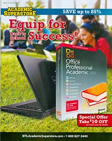 Picture of student discount software from Academic Superstore catalog Picture of student discount software from Academic Superstore catalog