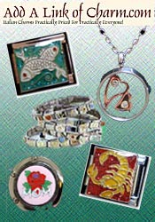 Image of initial cell phone charms from Add A Link Of Charm catalog