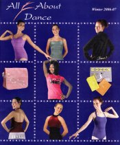 Image of pointe shoes from All About Dance catalog