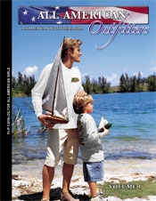 Image of patriotic american made clothing from All American Outfitters catalog