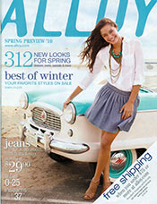 Image of clothes catalogs from Alloy catalog