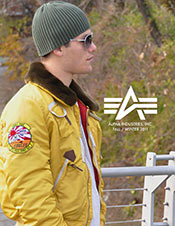 Picture of military style clothing from Alpha Industries catalog Picture of military style clothing from Alpha Industries catalog