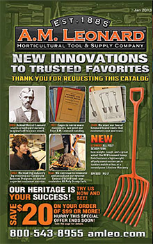 Picture of AM Leonard from A. M. Leonard catalog