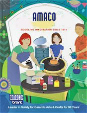 Image of pottery tools from AMACO catalog