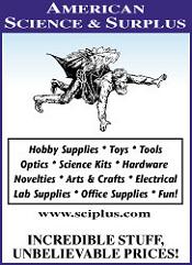 Image of Science and Education from American Science & Surplus catalog