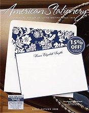 Image of american stationery from American Stationery catalog