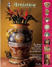 Image of Tuscan pottery from Artistica catalog