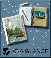Image of decorative address books from AT-A-GLANCE� catalog