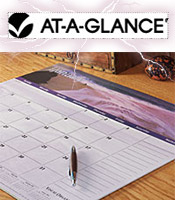 Image of desk calendar planner from AT-A-GLANCE� catalog