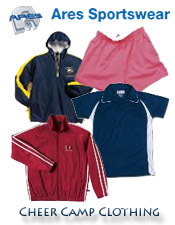 Image of cheer camp clothing from Balance - Gymnastics & Cheerleading by ARES catalog