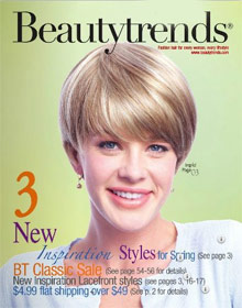 Picture of wigs on line from Beauty Trends Wigs catalog