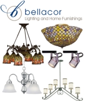 Image of discount table lamps from Bellacor  catalog