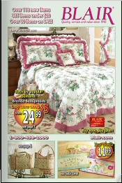 Image of home basics from Blair Home catalog