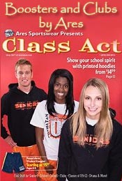 Image of booster club shirts from Boosters & Clubs by ARES catalog