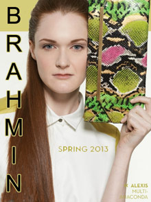 Picture of handbag styles from Brahmin catalog