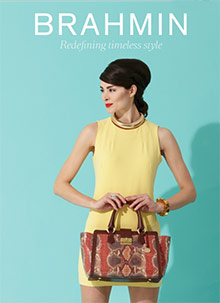 Picture of handbag styles from Brahmin Handbags catalog