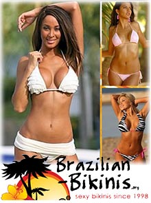 Picture of tiny string bikini from Brazilian Bikinis catalog