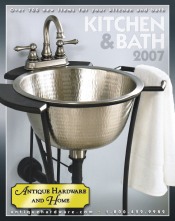 Image of antique hardware from Antique Hardware Kitchen & Bath  catalog