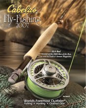 image of fly fishing equipment from Cabela's Fly Fishing Catalog  catalog