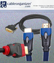 Image of different hdmi cables from CableOrganizer.com - All Inclusive Catalog catalog