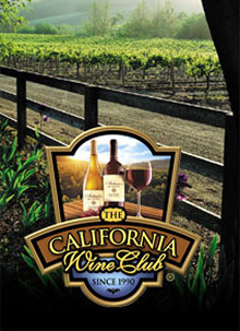 Picture of wine of the month club from The California Wine Club catalog