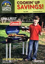 Picture of RV supplies from Camping World catalog