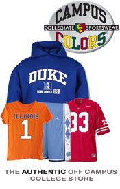 Picture of college sports apparel from Campus Colors catalog Picture of college sports apparel from Campus Colors catalog