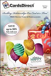 Image of bulk greeting cards from CardsDirect catalog