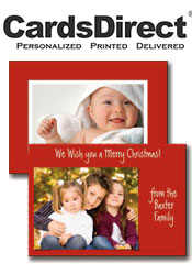 Image of photo holiday greeting cards from CardsDirect - Christmas Catalog catalog