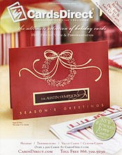 Image of business christmas cards printing from CardsDirect - Christmas Catalog catalog
