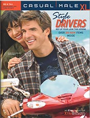 Picture of big and tall catalogs from Casual Male catalog