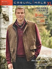 Image of big and tall catalogs from Casual Male XL catalog