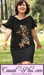Image of womens plus size clothes from Casual-Plus catalog