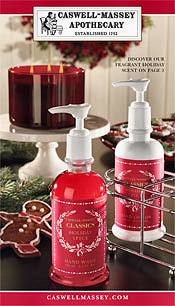 Image of bath and body gift sets from Caswell-Massey catalog
