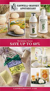 Image of bath and body gift sets from Caswell-Massey catalog