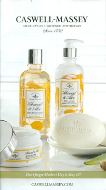 Picture of bath and body gift sets from Caswell Massey catalog