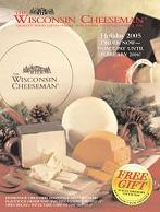 Image of cheese gift basket from Wisconsin Cheeseman catalog
