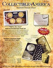 Image of collectable coins from Collectible America catalog