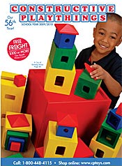 Image of teacher supply catalogs from Constructive Playthings School Catalog catalog