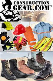 Picture of construction wear from Construction Gear catalog