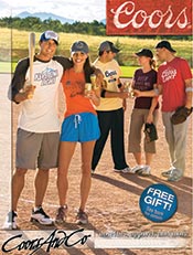 Picture of beer hat from Coors catalog