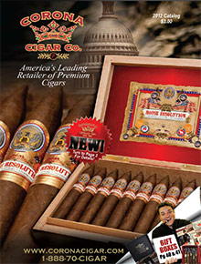 Picture of Montecristo cigars from Corona Cigar Company catalog