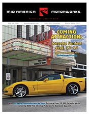 Picture of Corvette parts catalog from Mid America catalog Picture of Corvette parts catalog from Mid America catalog